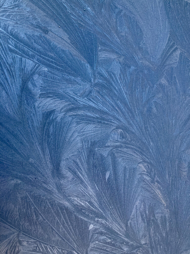 Frost patterns