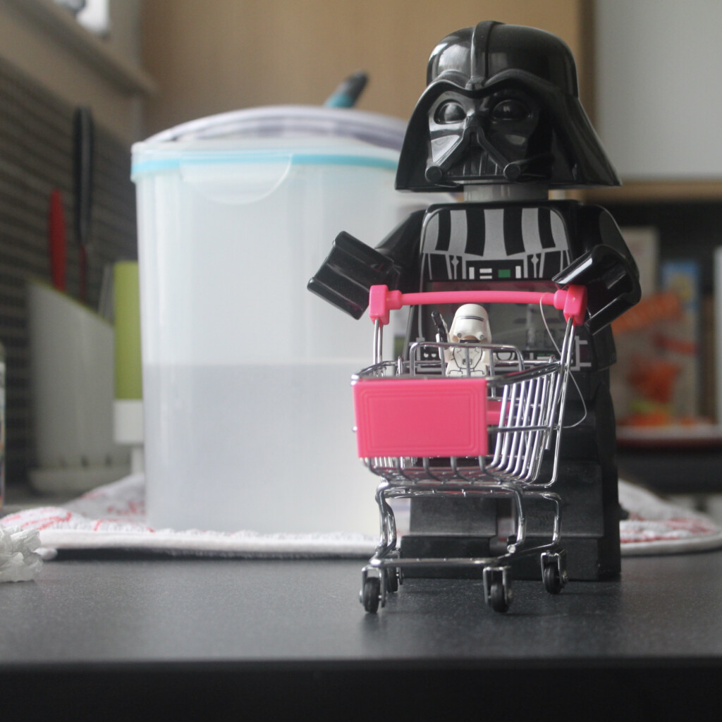 Darth goes shopping
