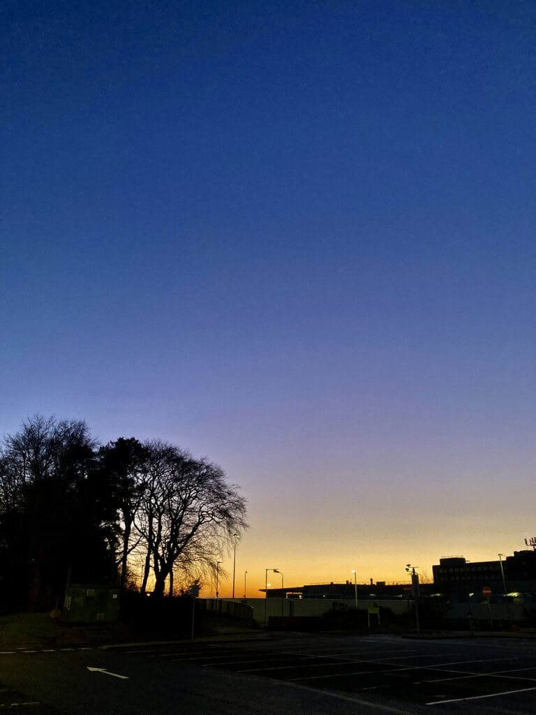 Clear Skies at dawn
