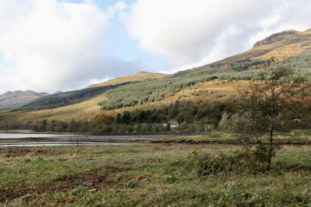 Loch Long & surrounding hills