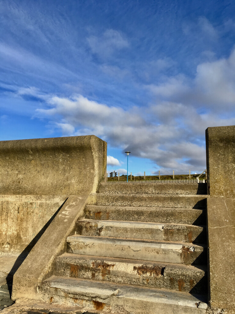 Seawall steps, Abroath