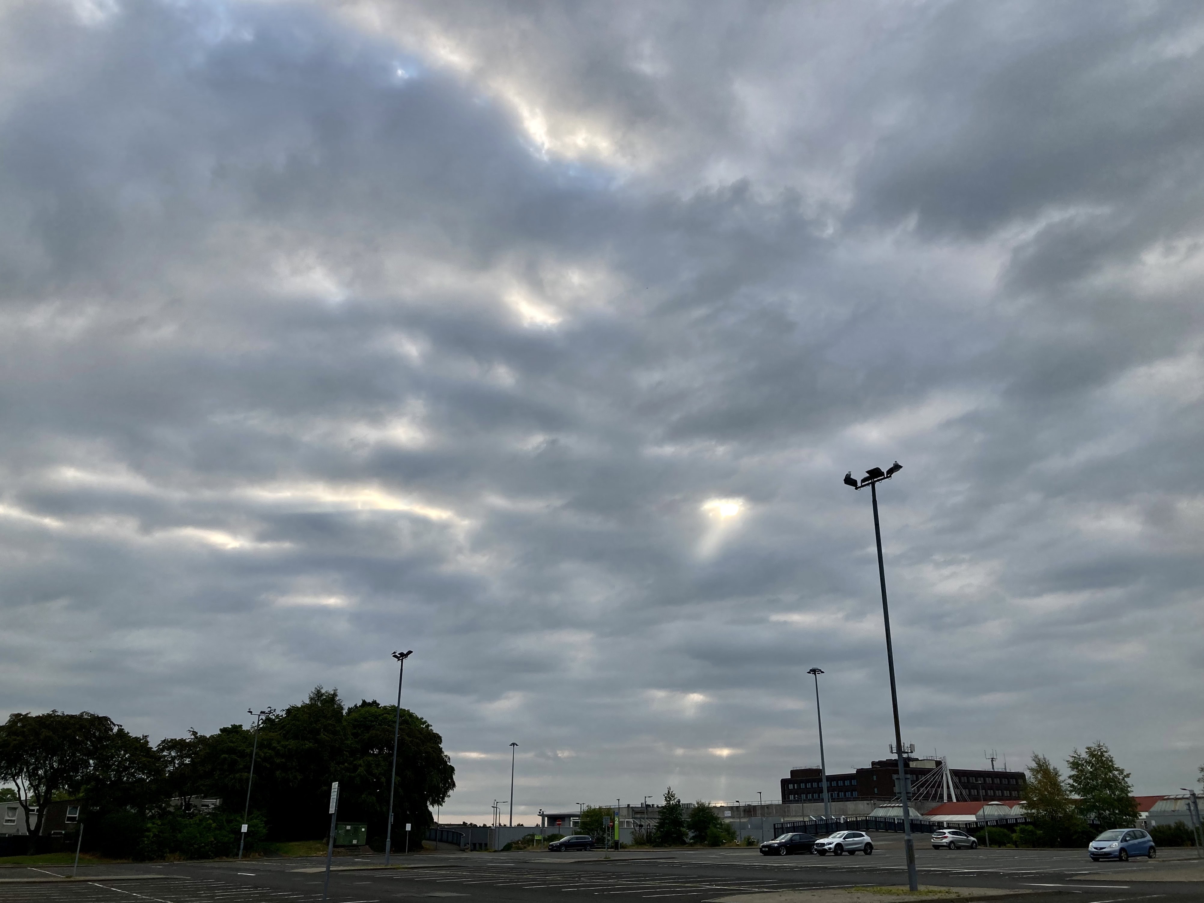 Sunbeams Breaking Through — Weekend Sky #79