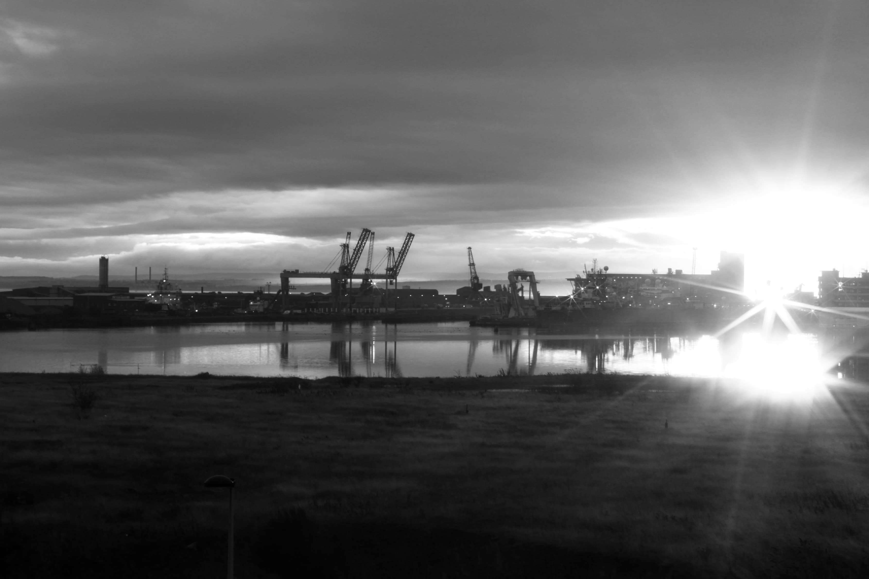 Leith Docks — Mid-Week Monochrome #105