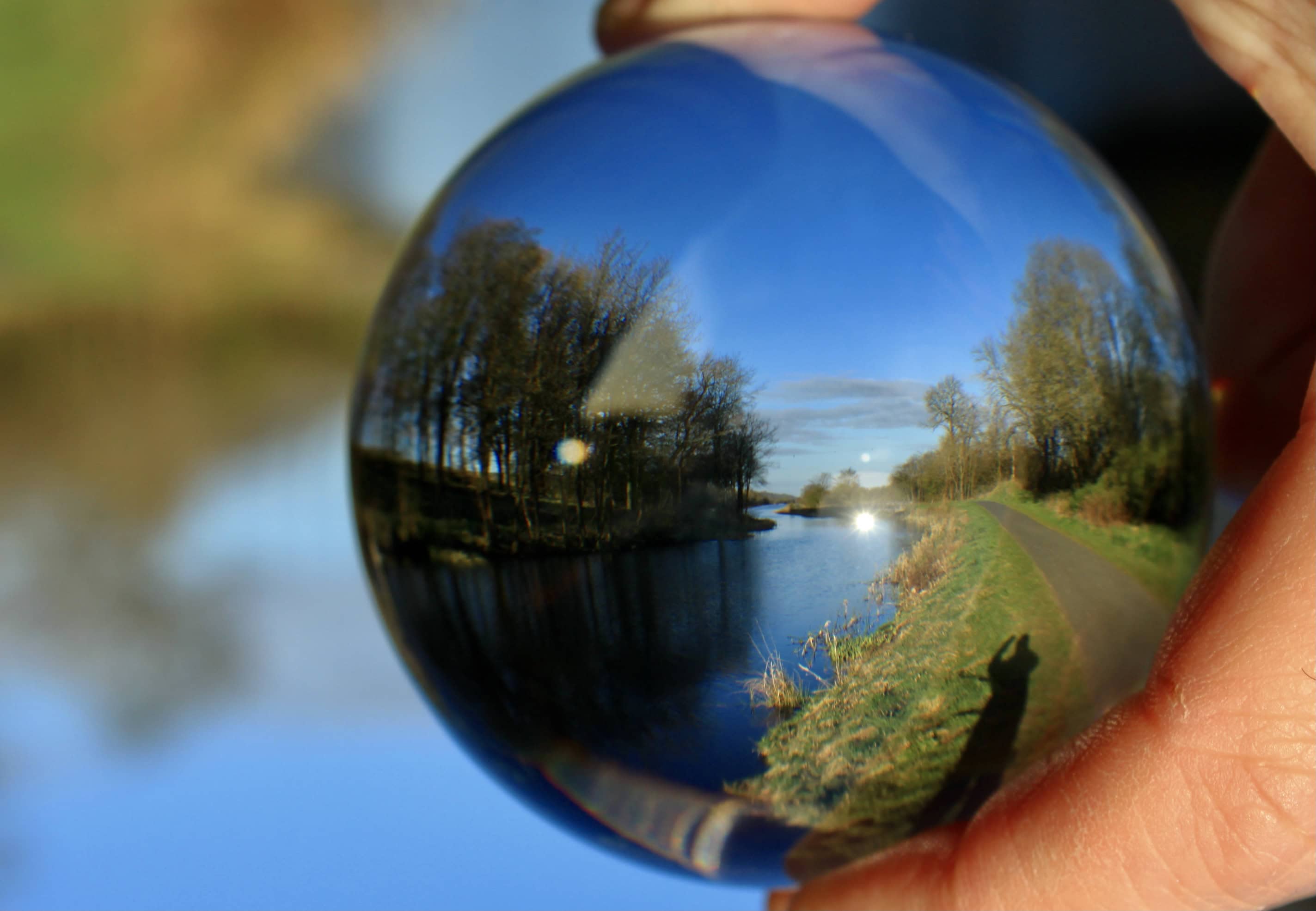 Lensy at the Canal #1 — #WalkingSquares