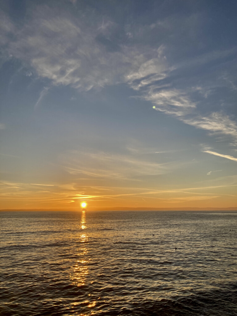 Sunrise over the Forth Estuary