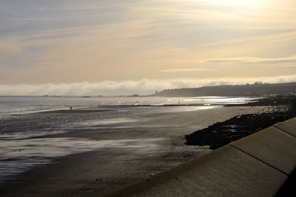 Fog bank in the Forth