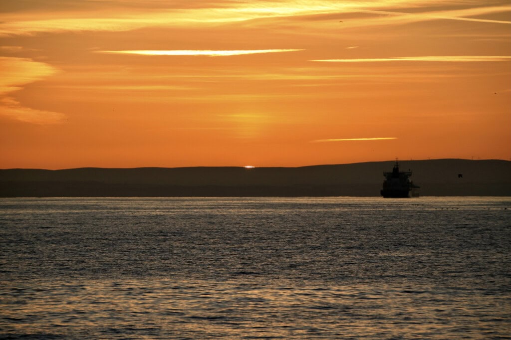 Sunrise over the Forth Estuary