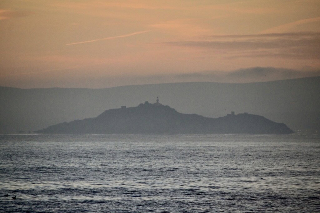 Inchkieth Island in the dawn