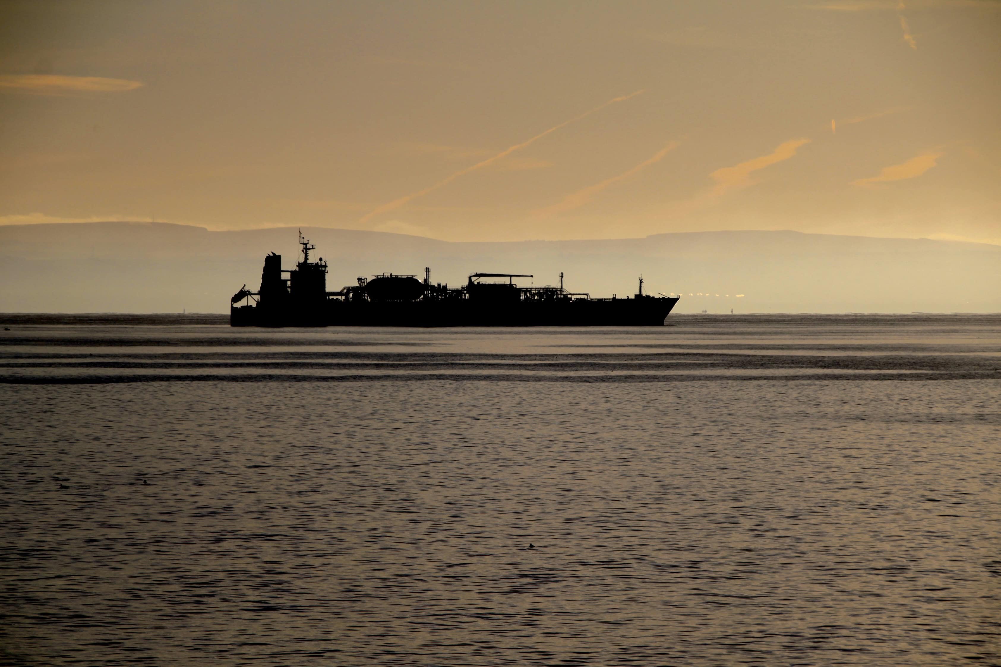 Silhouette at Dawn — Water Water Everywhere #166