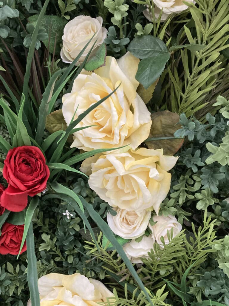 Fake roses