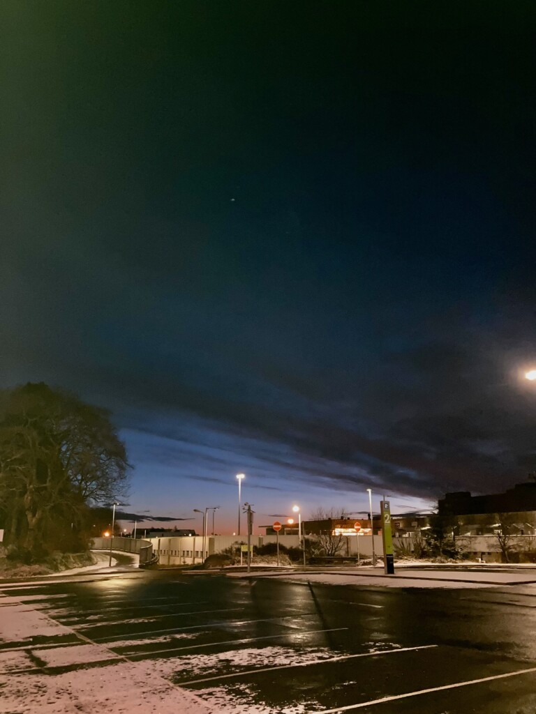 Cold & icy dawn