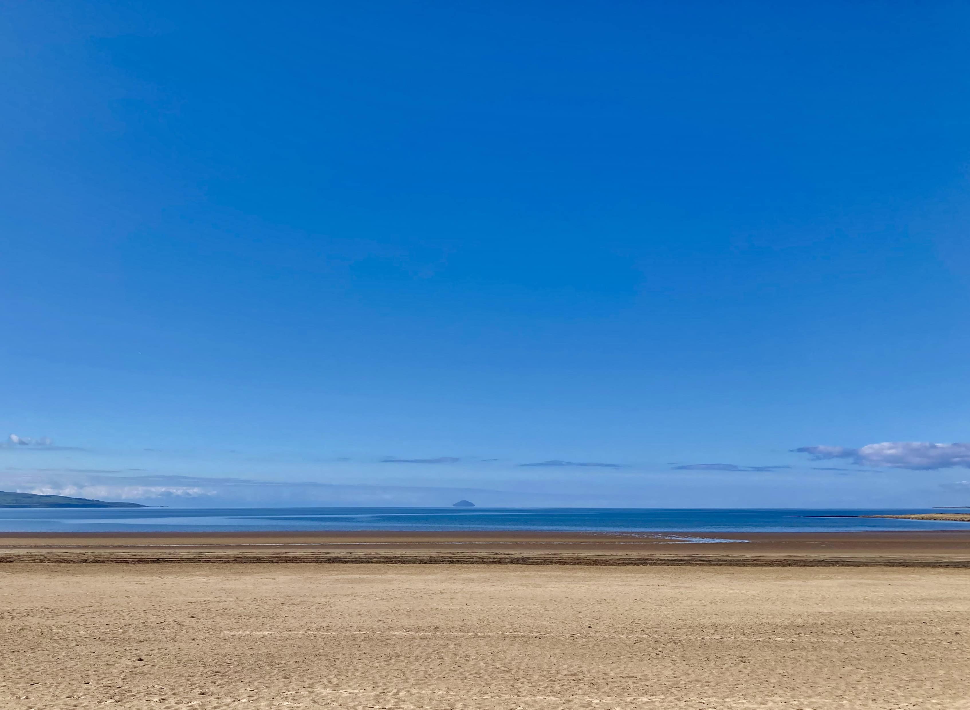 Blue Skies at the Beach — Weekend Sky #98