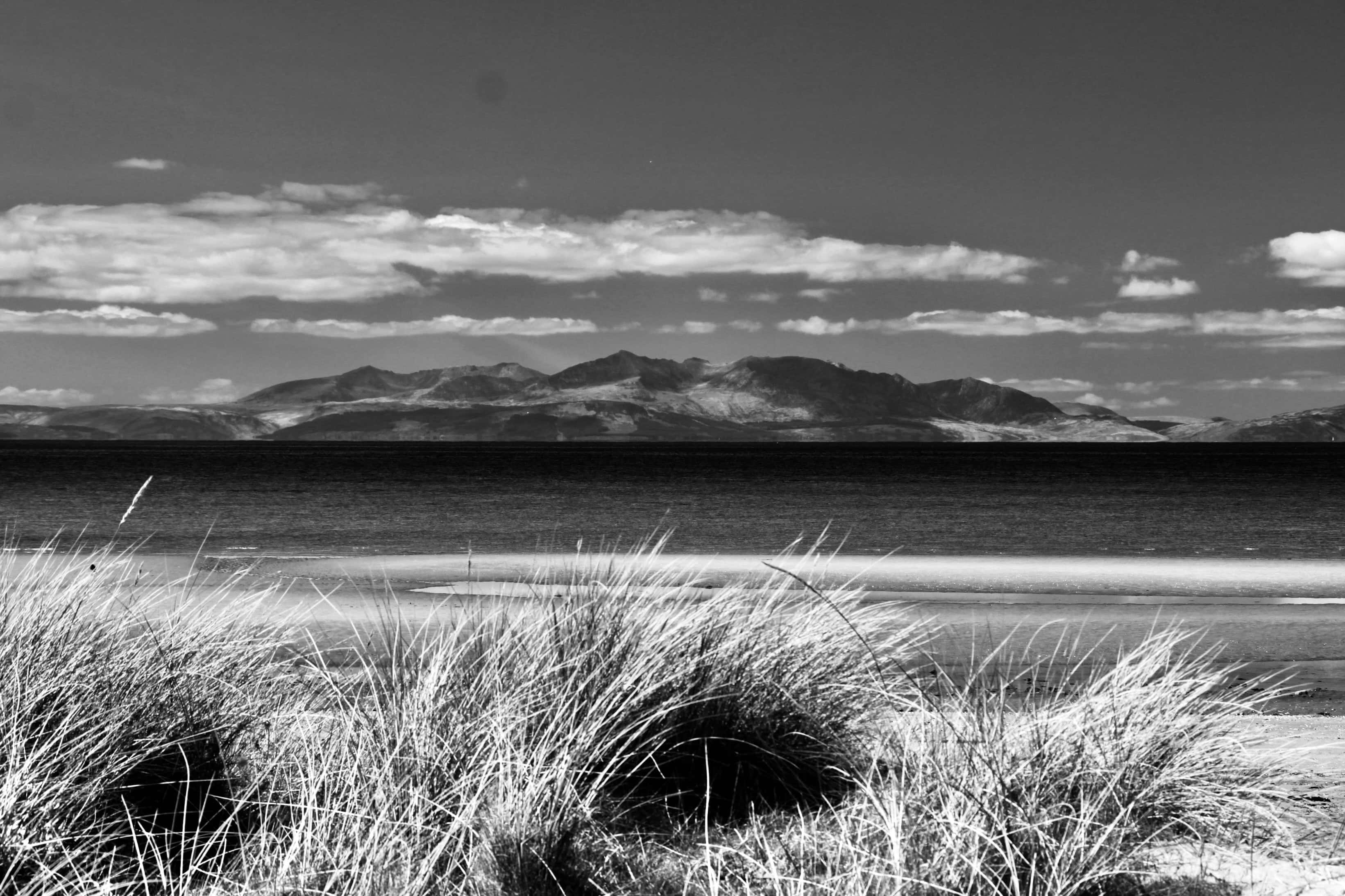 Arran & Goat Fell — Mid-Week Monochrome #128 & Monochrome-Madness