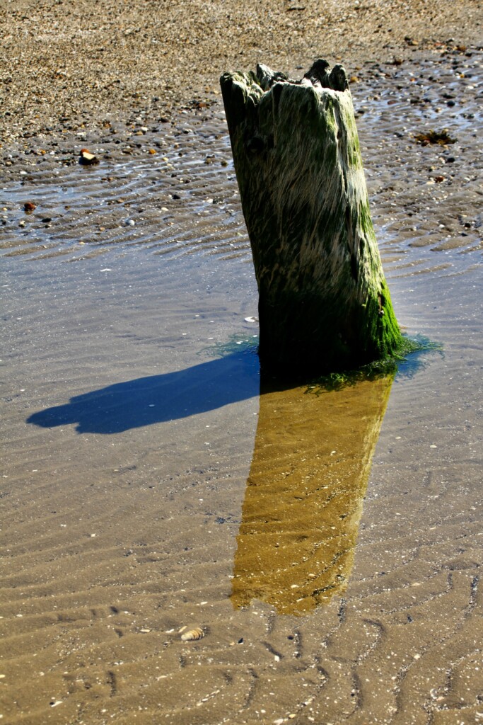 Shadows & Reflections in a beach pool