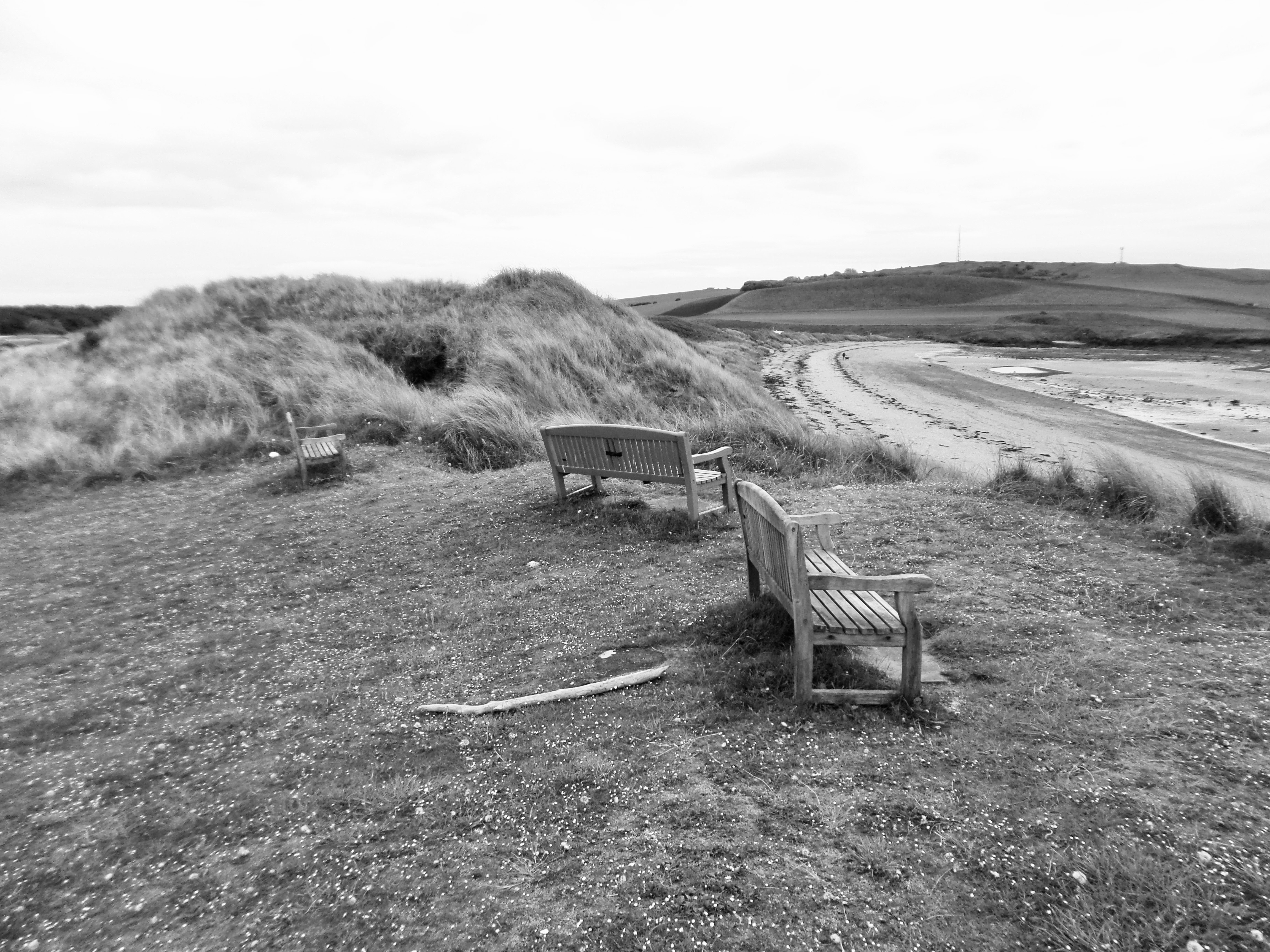Three Comfy Benches Over-looking Shell Bay