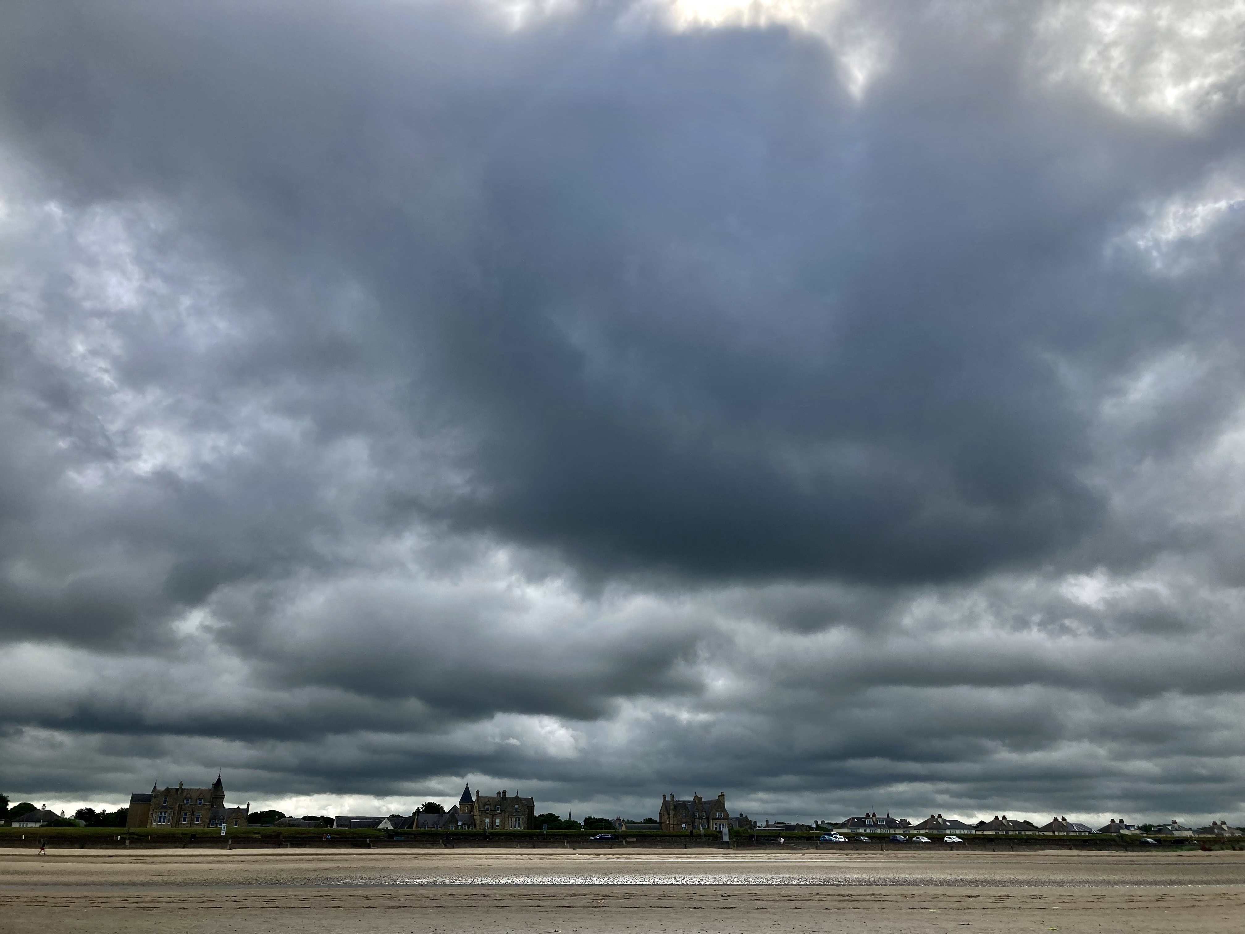 Dark Clouds over Ayr — Weekend Sky #108