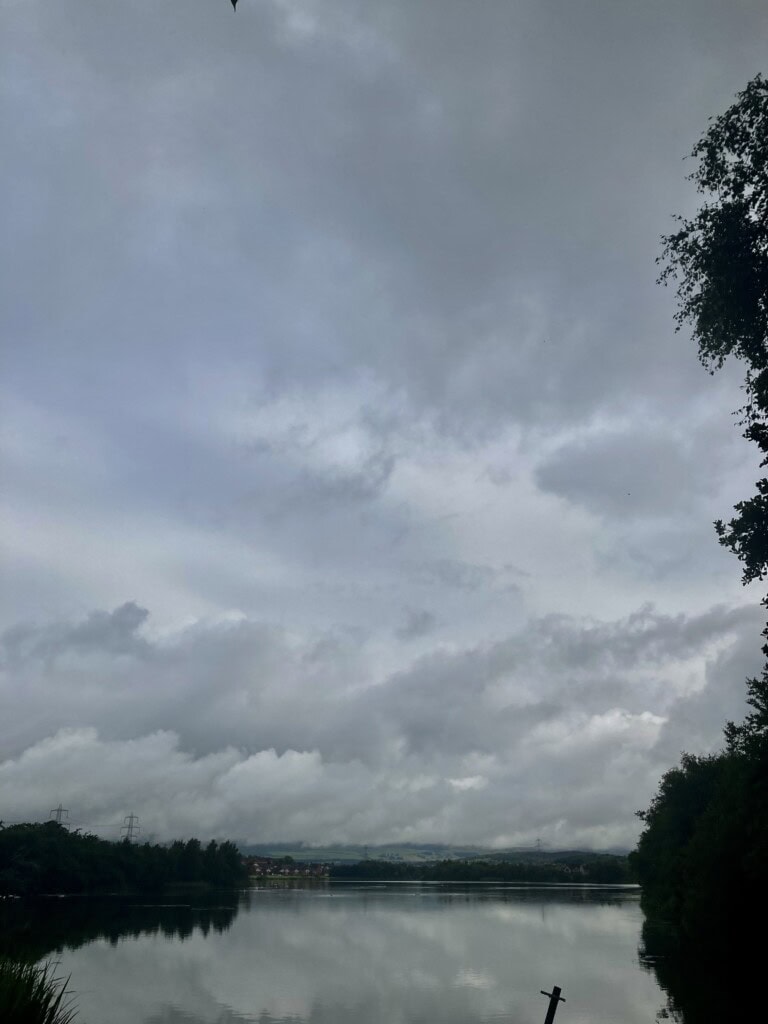 Broadwood Loch on a dreich day