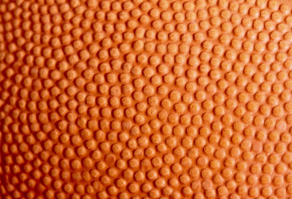 Basketball close-up