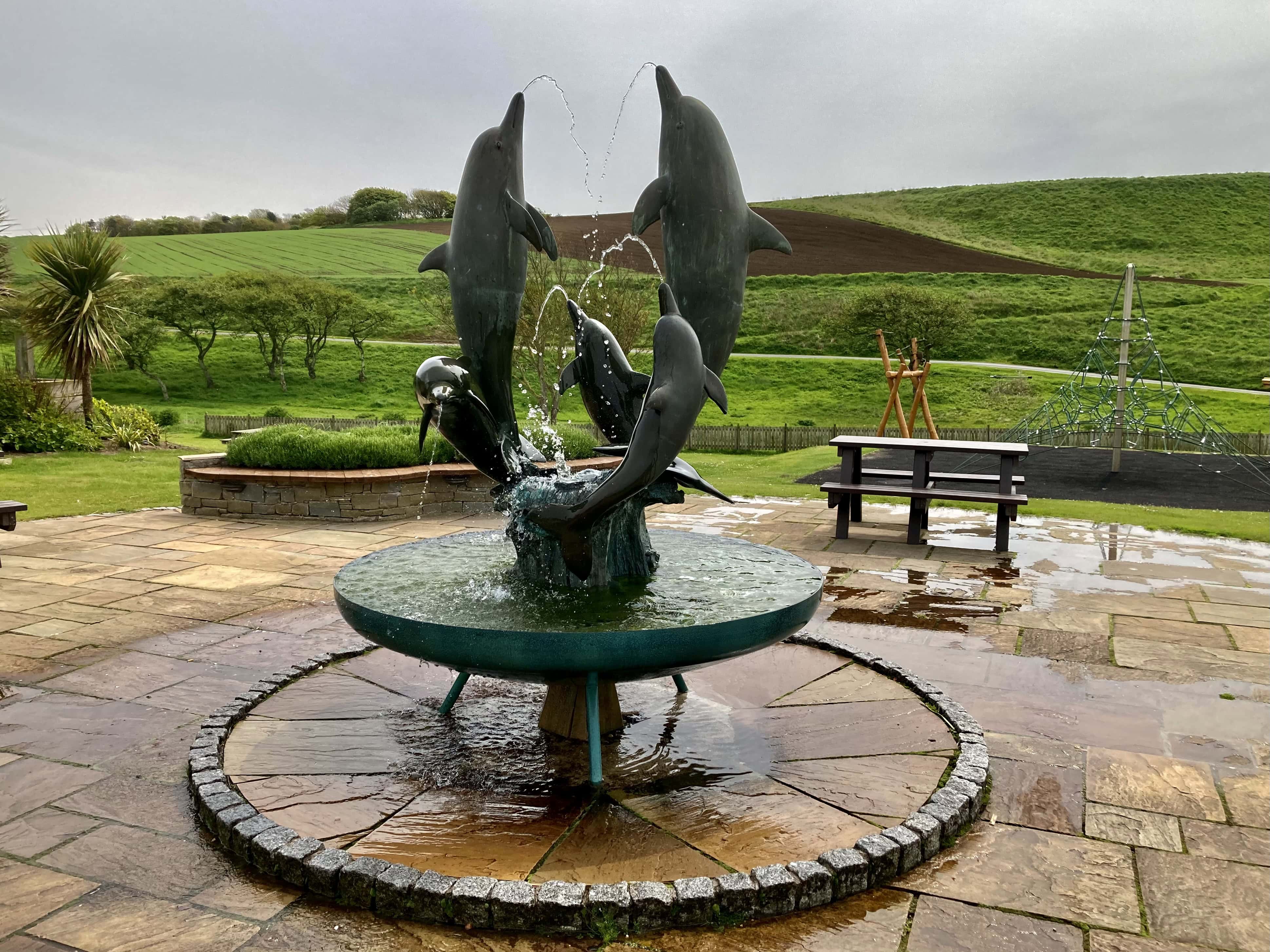 Dolphin Fountain — Water Water Everywhere #192