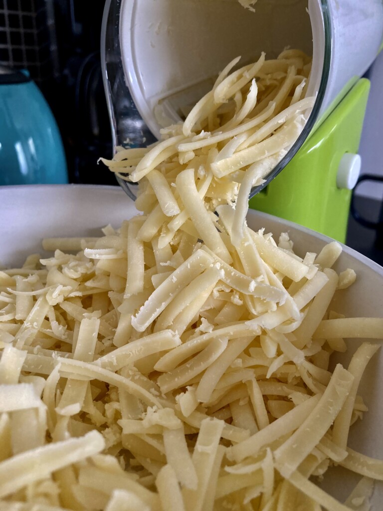 Grated cheese