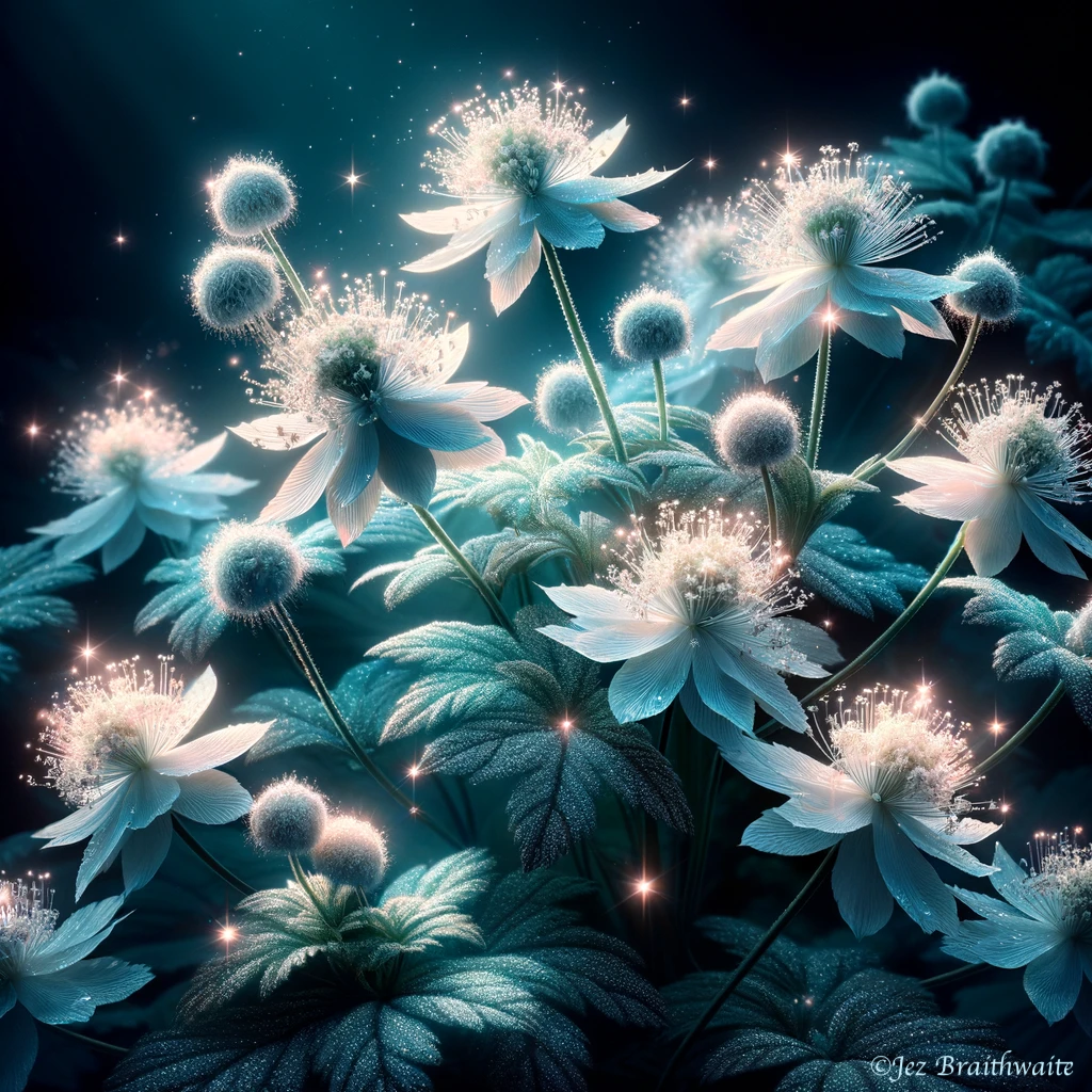 Great Masterwort with magical AI enhancement