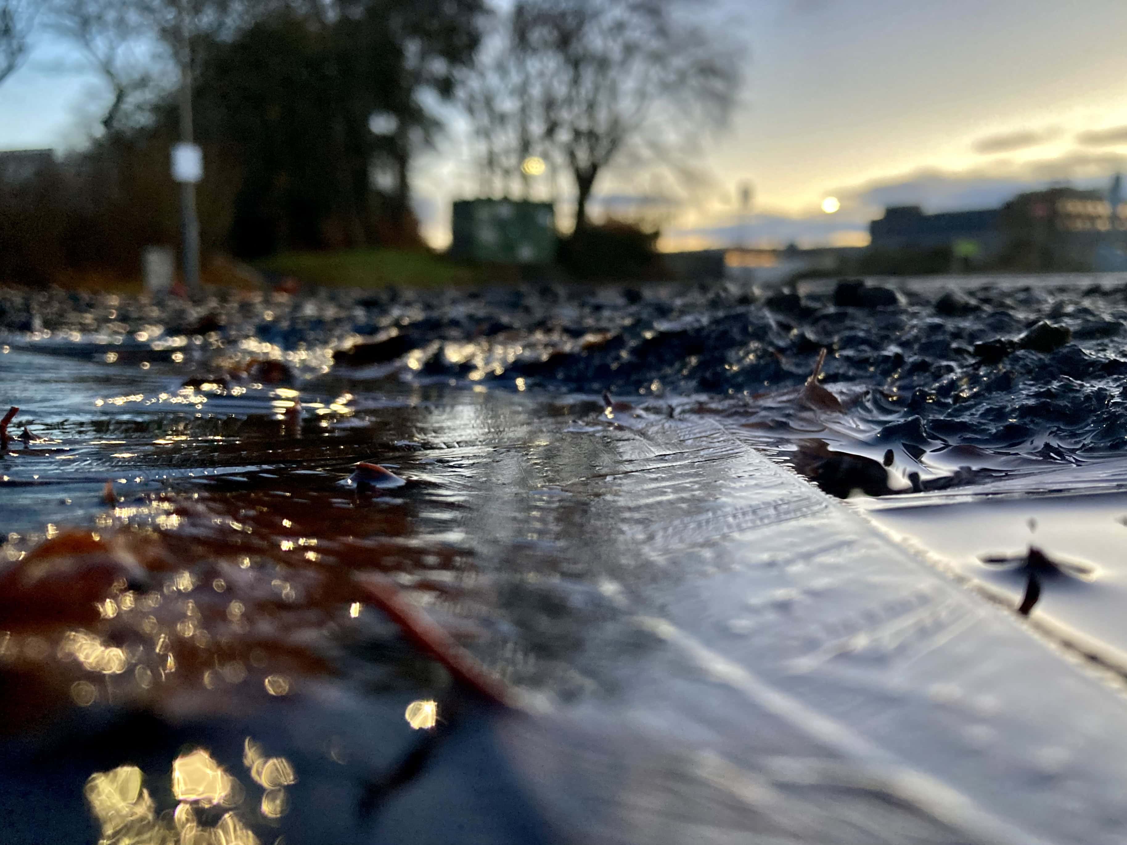 Capturing the Essence of Winter: Icy Puddle Photography #8 for Water Water Everywhere #208