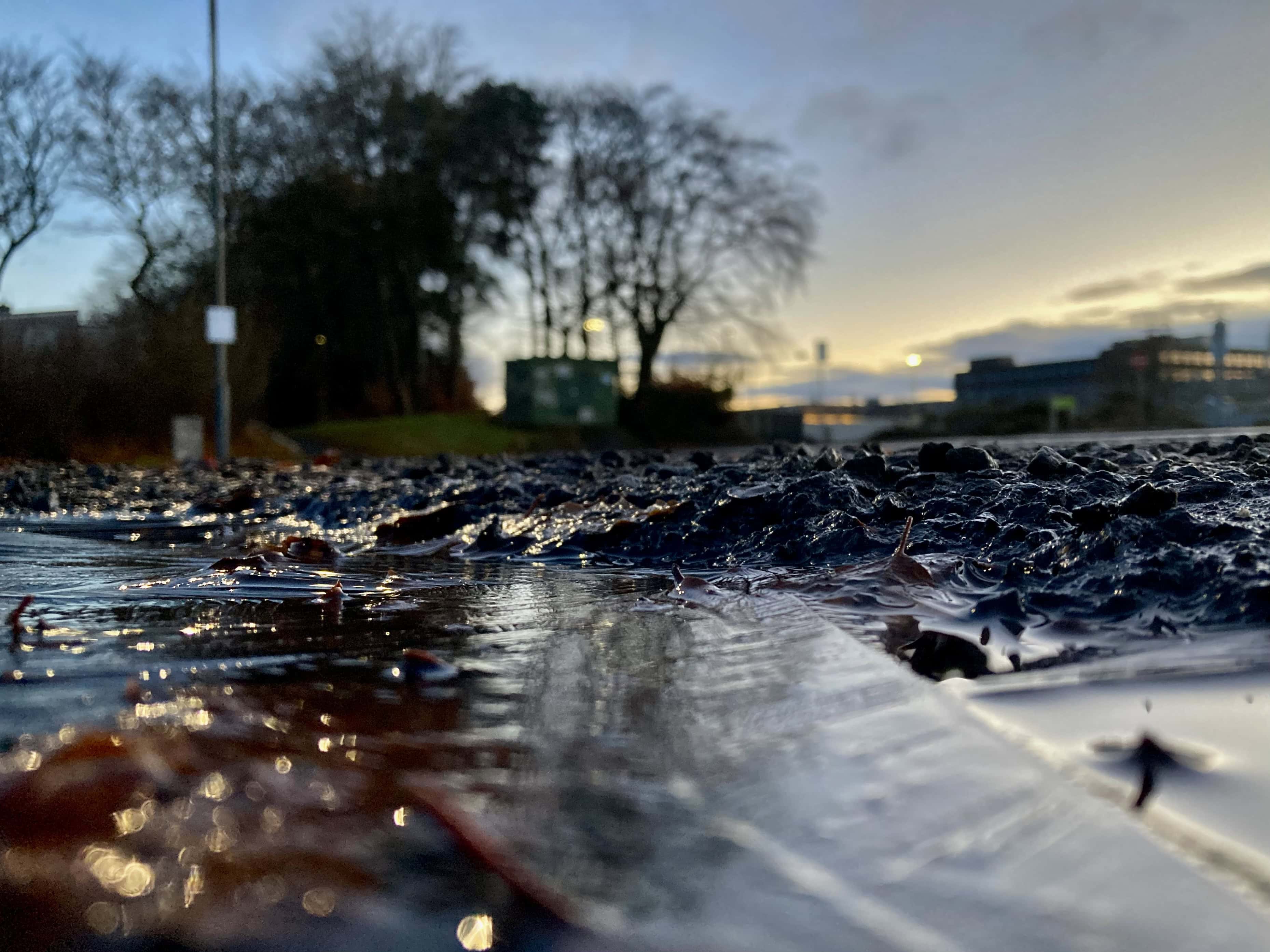 Capturing the Essence of Winter: Icy Puddle Photography #7 for Water Water Everywhere #207