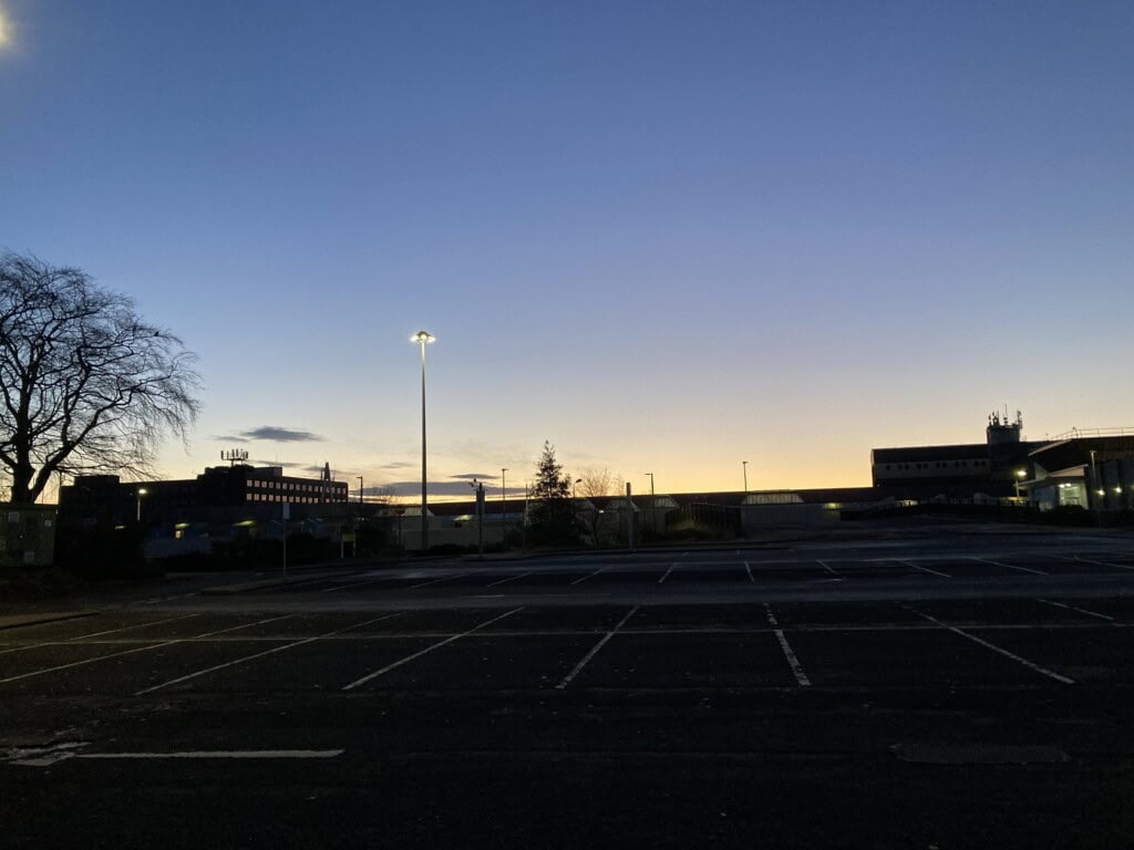 A cold dawn