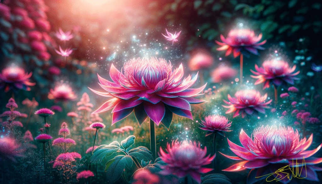 Great masterwort with magical enhancements