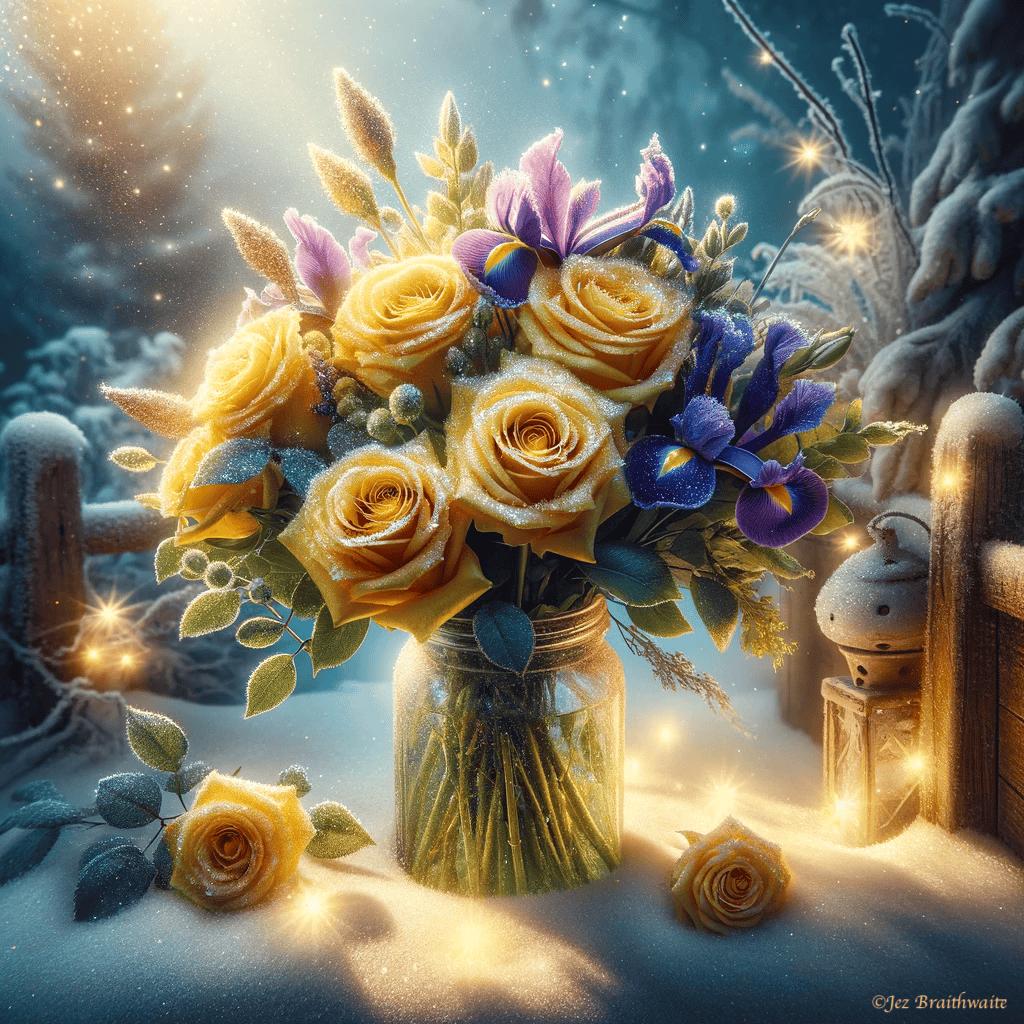 Bouquet: FOTD Jan 10 with Magical AI Artistry