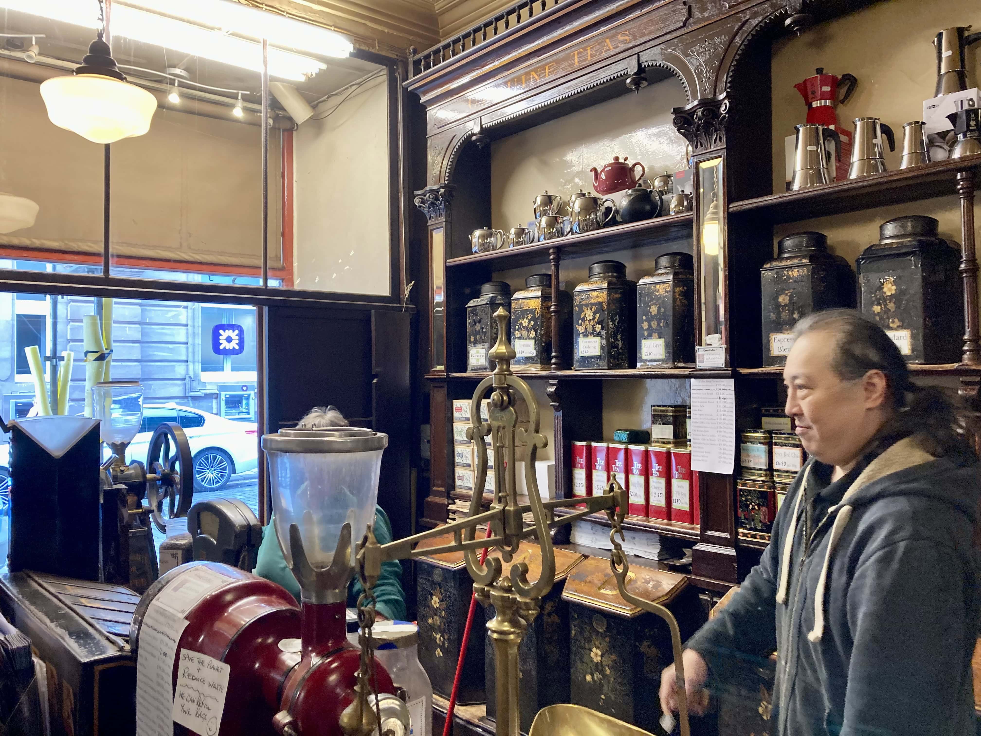 Fan Of… Historic Scotland: Inside J.A. Braithwaite LTD Tea & Coffee Shop