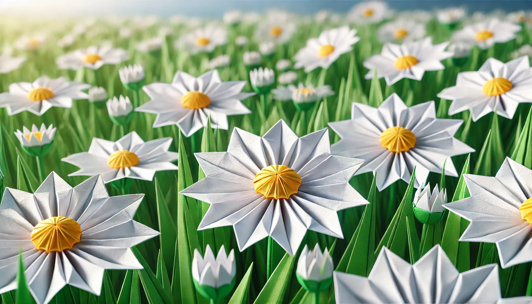 Daily Floral Delight: Origami Transformation of Daisies — FOTD Jun 20