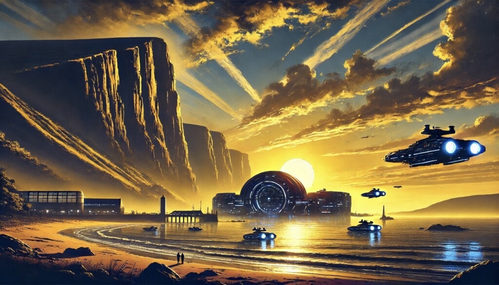 Sci-Fi/Futurism Fusion transformation