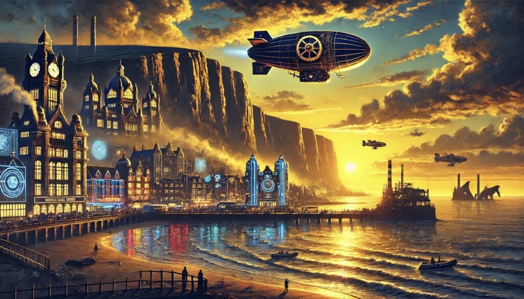 Steampunk/Cyberpunk Fusion transformation