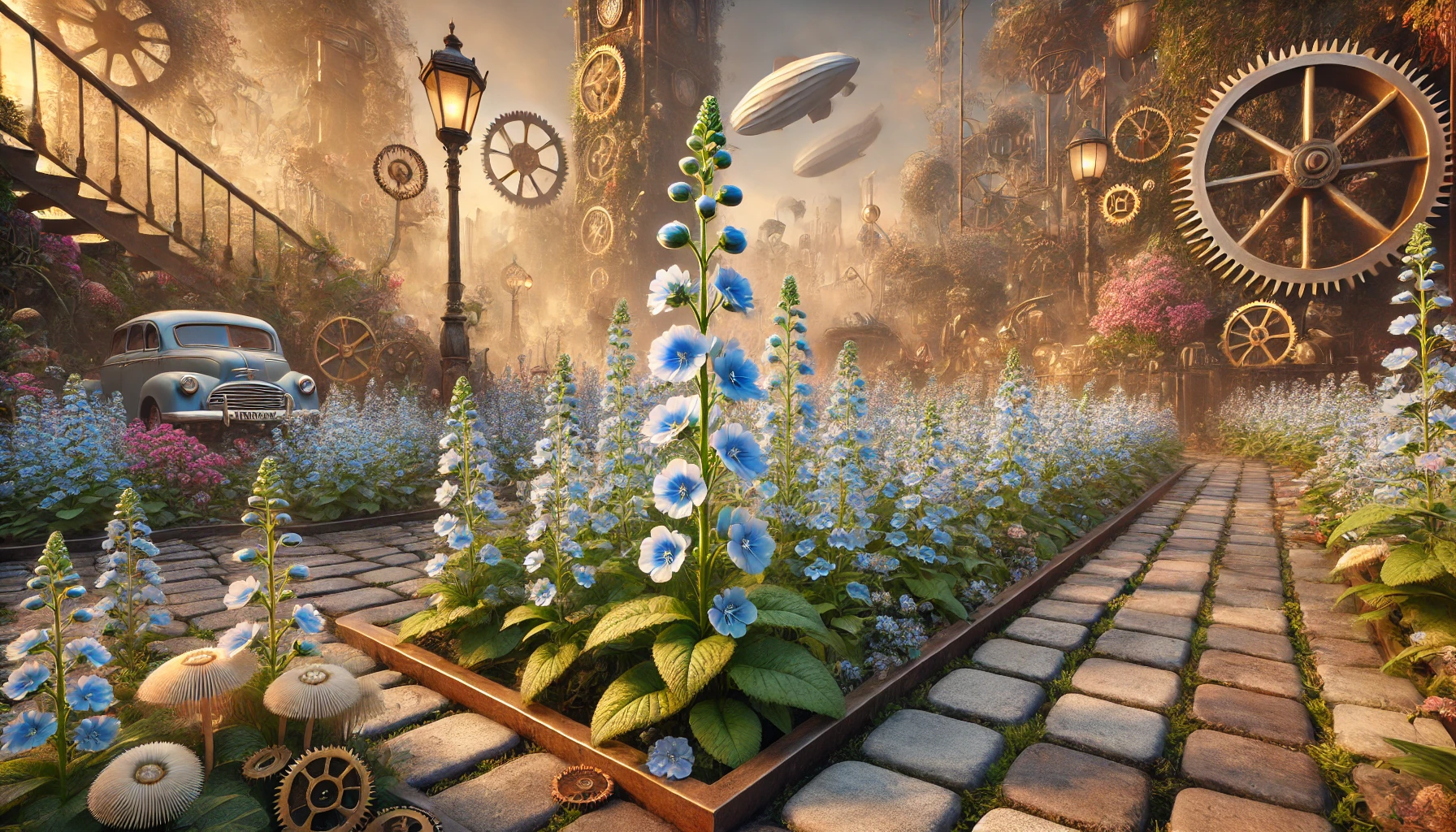 Steampunk Speedwell: Embracing Old-World Charm — FOTD Jul 11