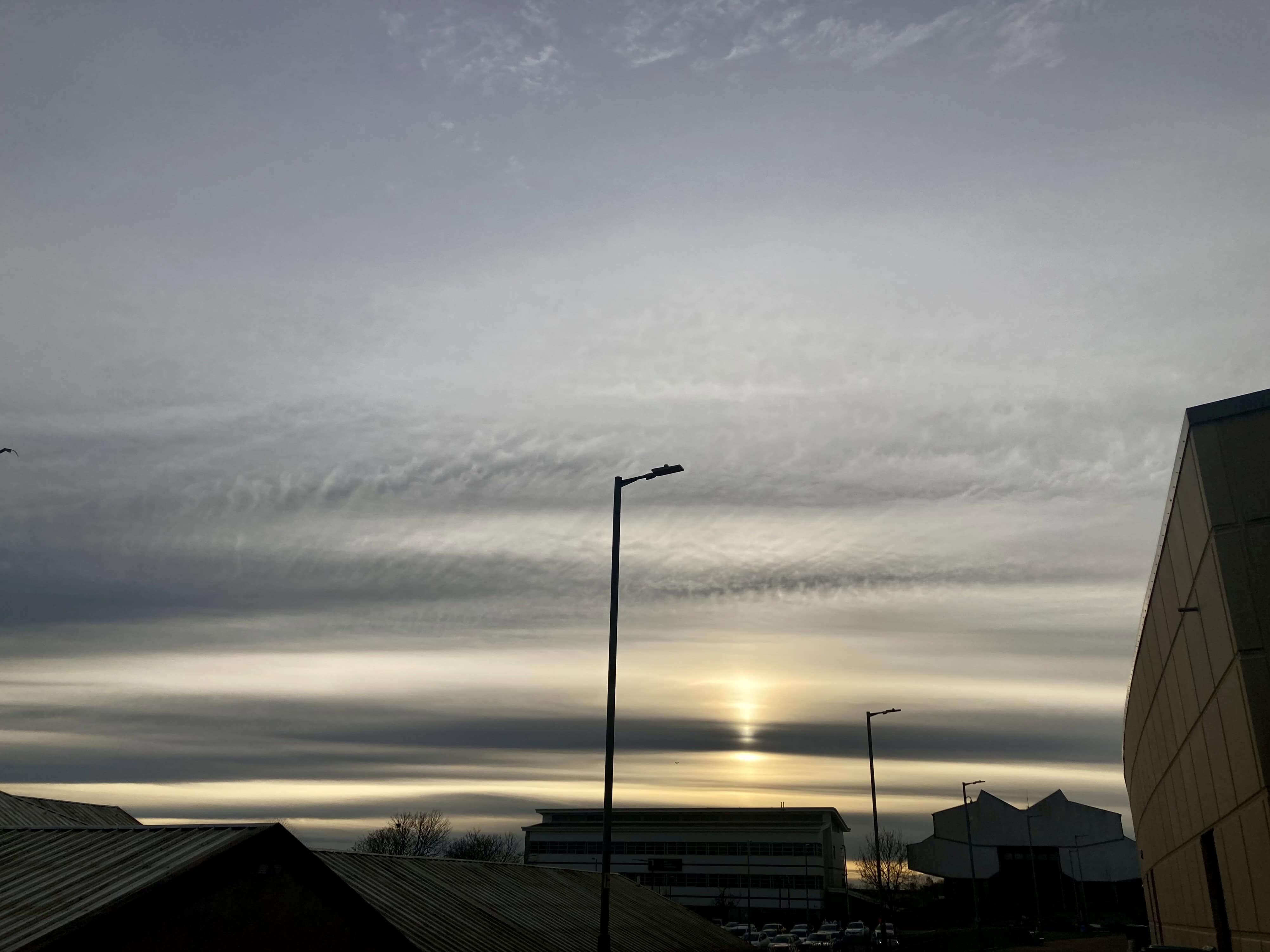 Stripey Sky — Weekend Sky #140